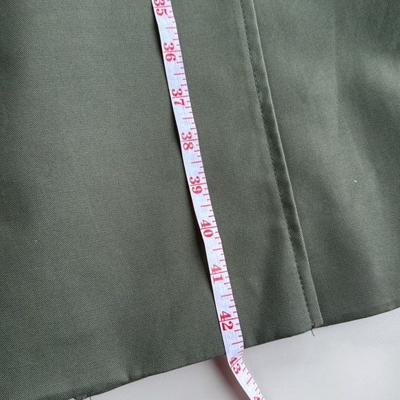 Olive Green Trench Coat Mango - Picture 12 of 12